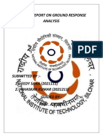 Ground Response Analysis