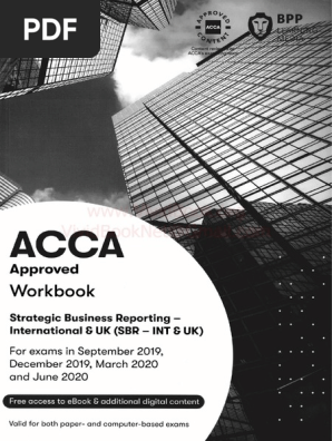 2020 Acca BPP SBR Workbook | PDF