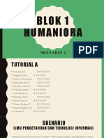 Blok 1 Humaniora
