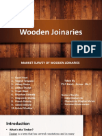 Wooden Joinaries Market Survey....
