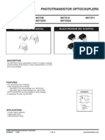 Phototransistor Optocouplers: Mct2 Mct2E MCT210 MCT271 MCT2200 MCT2201 MCT2202