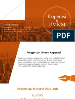 Pertemuan 1 KLP 1. Koperasi Dan UMKM