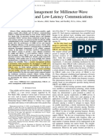 Resource Management For Millimeter-Wave Ultra-Reliable and Low-Latency Communications