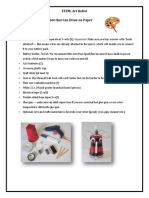 STEM: Art Robot Challenge: Create A Robot That Can Draw On Paper Supplies