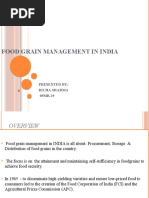 Food Grain Management in India