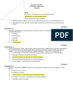 Módulo II - Atividades Sistemáticas