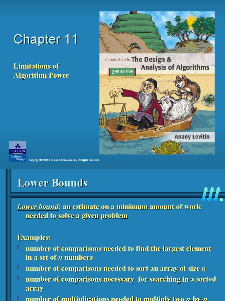 Limitations of Algorithm Power | PDF | Time Complexity | Computational ...