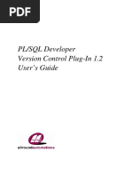 PL/SQL Developer Version Control Plug-In 1.2 User's Guide