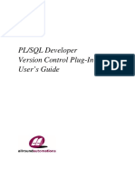 PL/SQL Developer Version Control Plug-In 1.2 User's Guide