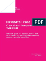 Neonatal Care MSF 2018