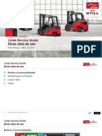 Linde Service Guide - Dicas Basicas