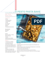 Avocado Pesto Pasta Bake