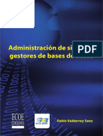 Administracion de Sistemas Gestores de Bases de Datos