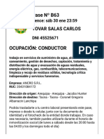 Solicitud de Pase Personal Laboral