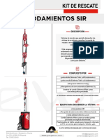 FT Kit de Rescate 3 A 1 SIR Con Rodamientos