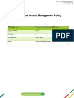 Data Centre Access Management Policy V2 - 13 April 2021 Commented