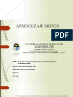 Aprendizaje Motor