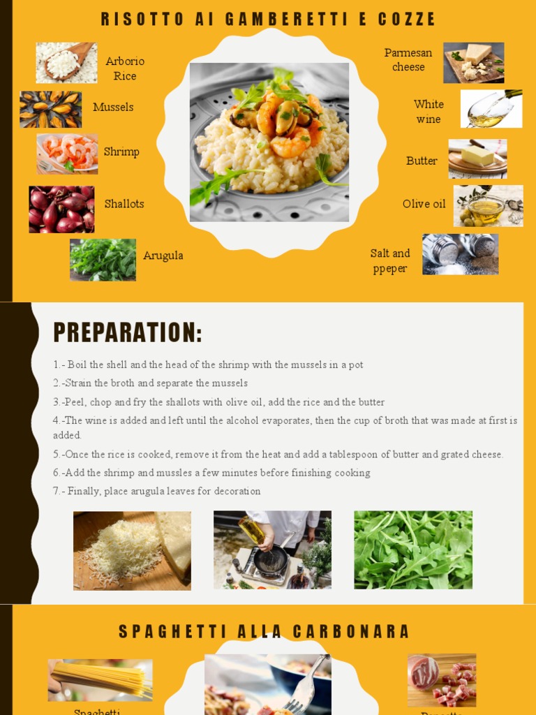 Risotto & Pasta by Carla | PDF | Cooking, Food & Wine