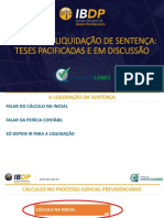 Cálculos judiciais: teses pacificadas e em discussão