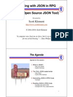 Working With JSON in RPG