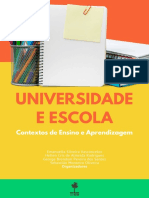 LIVRO UNIVERSIDADE E ESCOLA - Contextos de Ensino e Aprendizagem