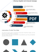 Marketing Automation Showing Targeted List and Execute Campaign