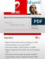 Bharti Airtel Limited and The Telecom Sector: Written by Adapa Srinivasa Rao