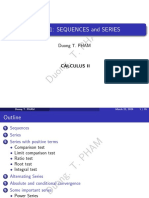 T. Pham: Chapter 1: SEQUENCES and SERIES