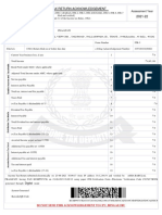 Indian Income Tax Return Acknowledgement 2021-22: Assessment Year