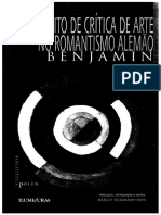 (Biblioteca Pólen) Walter Benjamin - O conceito de crítica de arte no romantismo alemão-Iluminuras (2011)