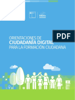 Orientaciones de Ciudadania Digital Para La Formacion Ciudadana Web 2