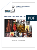 Saints of The Catholic Church: Doctrinal Catechesis Session