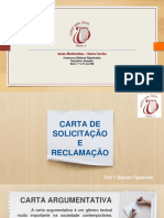 Carta de Solcitação