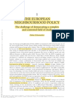 Tobias Schumacher 2018, ‘The European Neighbourhood Policy- the challenge of demarcating a complex and contested field of study’, in Tobias Schumacher et al (eds.), The Routledge Handbook on the European Neighbourhood Policy, Routledge, pp. 3-15