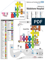 Maidstone Hospital Internal Map