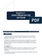 Chap 02 - Caractérisation Des Capteurs