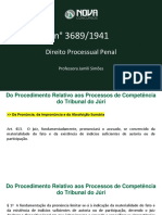 Da Pronúncia, Da Impronúncia e Da Absolvição Sumária