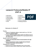 Network Protocols/Mobile IP UNIT-4