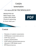 Petroleum Technology: Presented By: Mohd Tauqeer Alam CSJMA14001390208 Chemical Engineering. B. Tech. (Final Year)