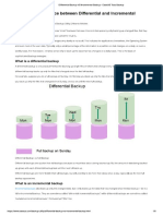 Differential Backup VS Incremental Backup - EaseUS Todo Backup