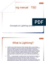 Training Manual TSD: Concepts On Lightning Arrestor