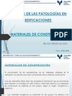 001 Presentación - Materiales de Construcción - Análisis de Patologías en Edificaciones