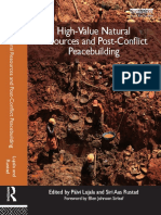 Building or Spoiling Peace in High-Value Natural Resources and Post-Conflict Peacebuilding 2012