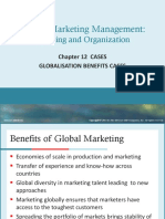 Global Marketing Management:: Planning and Organization