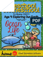 Age 4: Exploring Our Earth: Preschool Homeschool