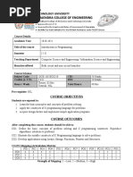 20CS110 - 20CS210 - Introduction To Programming Syllabus For 2020-2021 Batch - 27012021