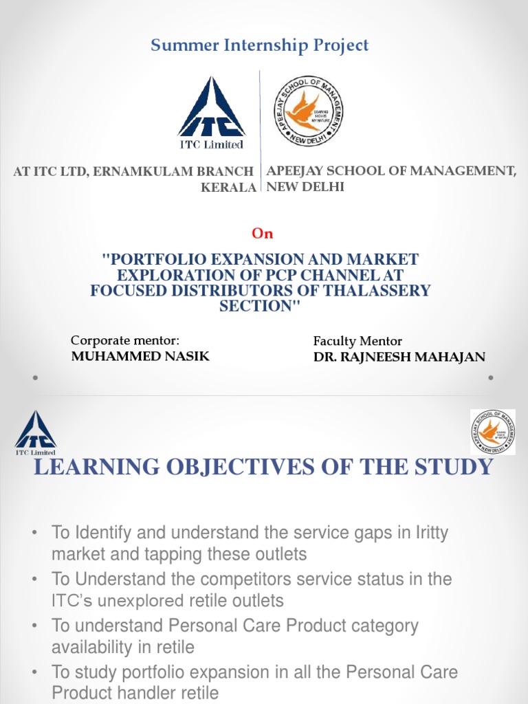 Itc Presentation Pdf Sustainability Economies