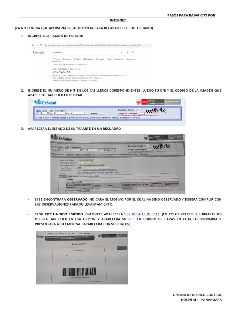Pasos para Bajar Citt Por Internet | PDF