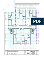 Sub:-Working Drawing: Title:-Center Line Plan