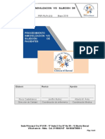 19. PROCEDIMIENTO INMOVILIZACIÓN YO SUJECIÓN DE PACIENTES